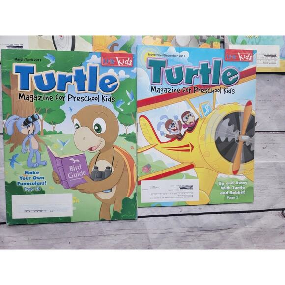 5 Turtle Magazine For Preschool Kids Children’s Health Publications 2011 2012 - Picture 2 of 6
